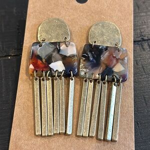 DANGLING EARRINGS CHANDELIER TRENDY ELEGANT FASHION EARRINGS Colorful​